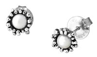 Orecchini Giovanni Raspini Donna Anemone in Argento Perla 11819 - 11819